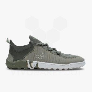 Női Vivobarefoot Tracker Decon Low FG2 Mens Túracipő Olivazöld | HU206OB